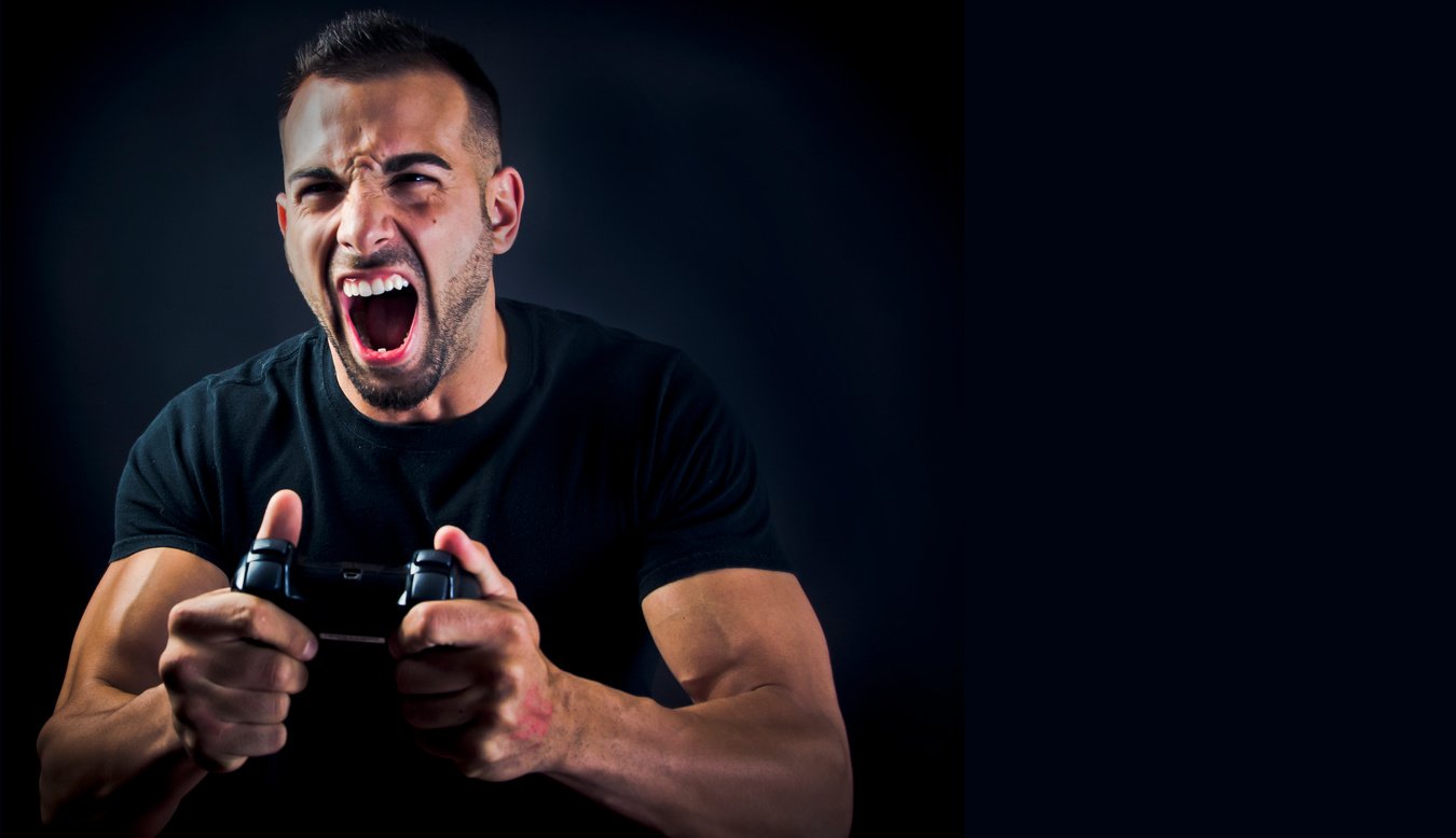 Angry Playing Video Games