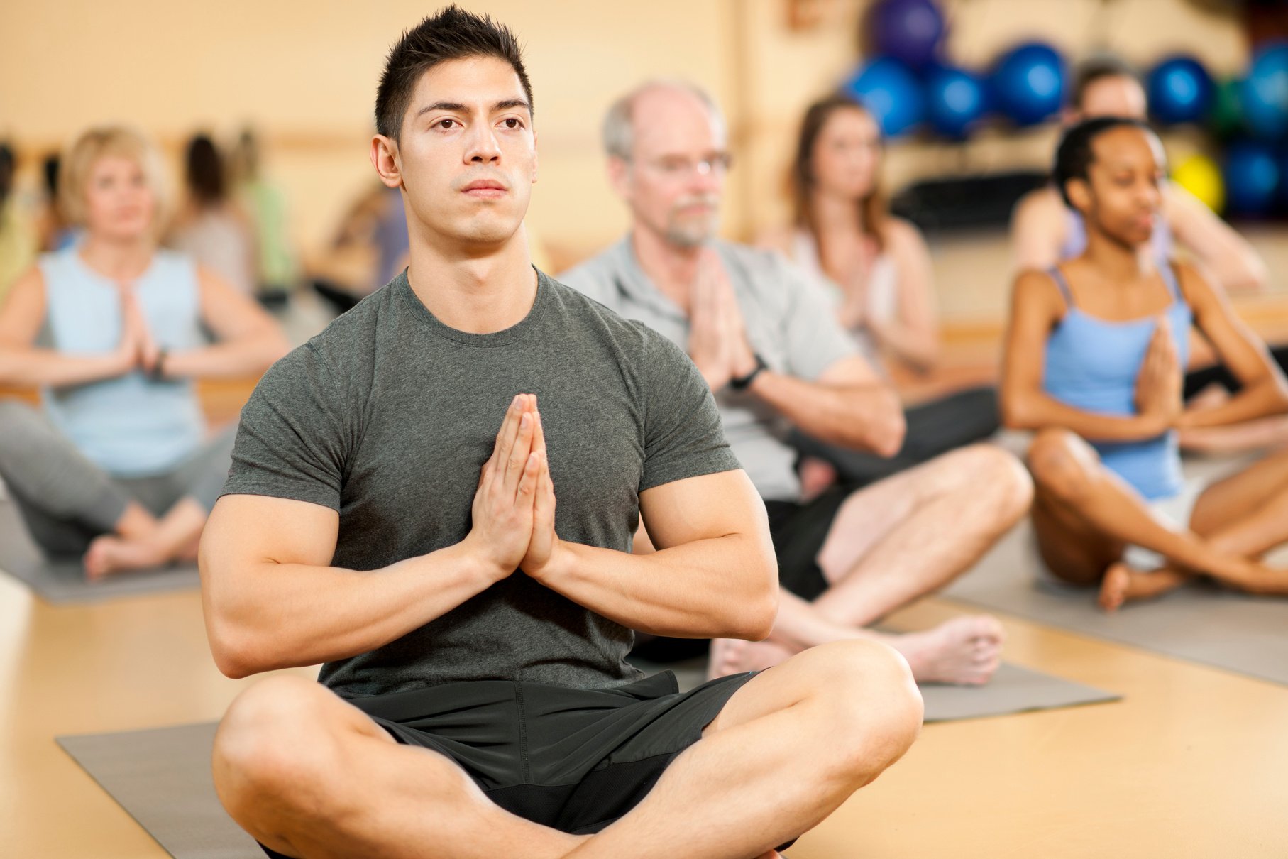 Diverse Yoga Class